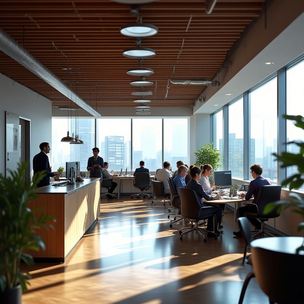 Oficinas modernas de FinConsult
